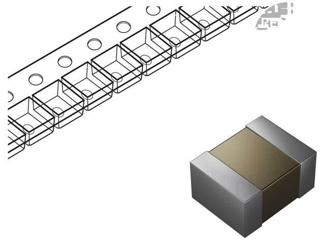 Condensator: keramisch; MLCC; 150nF; 630V; X7T; ±20%; SMD; 1210 Condensator: keramisch; MLCC; 150nF; 630V; X7T; ±20%; SMD; 1210